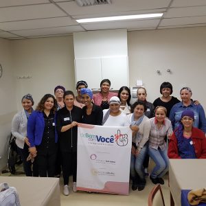 “De Bem com Você – a Beleza contra o câncer” realiza primeira oficina de automaquiagem no Hospital Beneficência Portuguesa de São Paulo