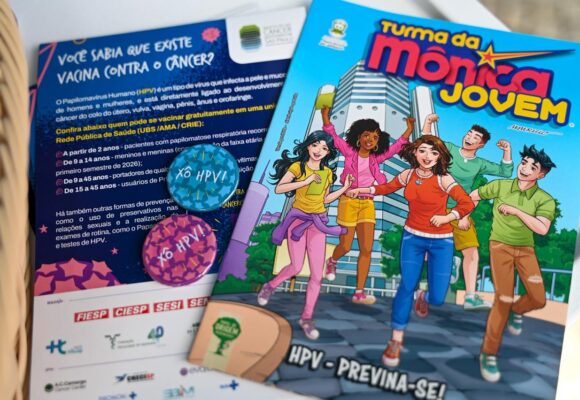 Ação de Conscientização sobre o HPV na Avenida Paulista, em São Paulo